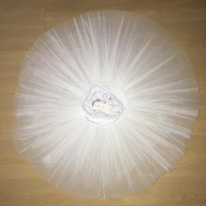 White Platter Tutu